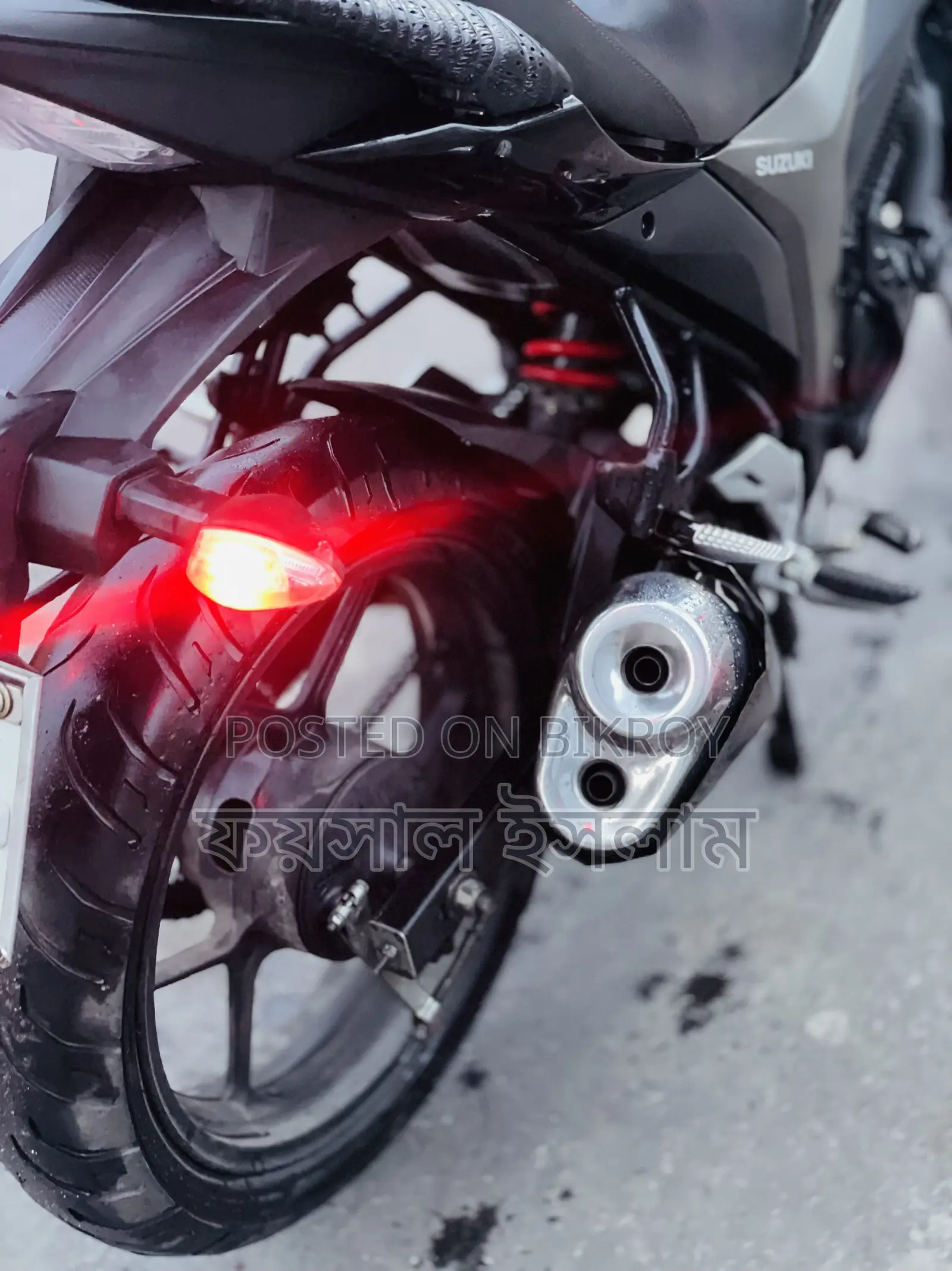 New Suzuki Gixxer 2025 Black