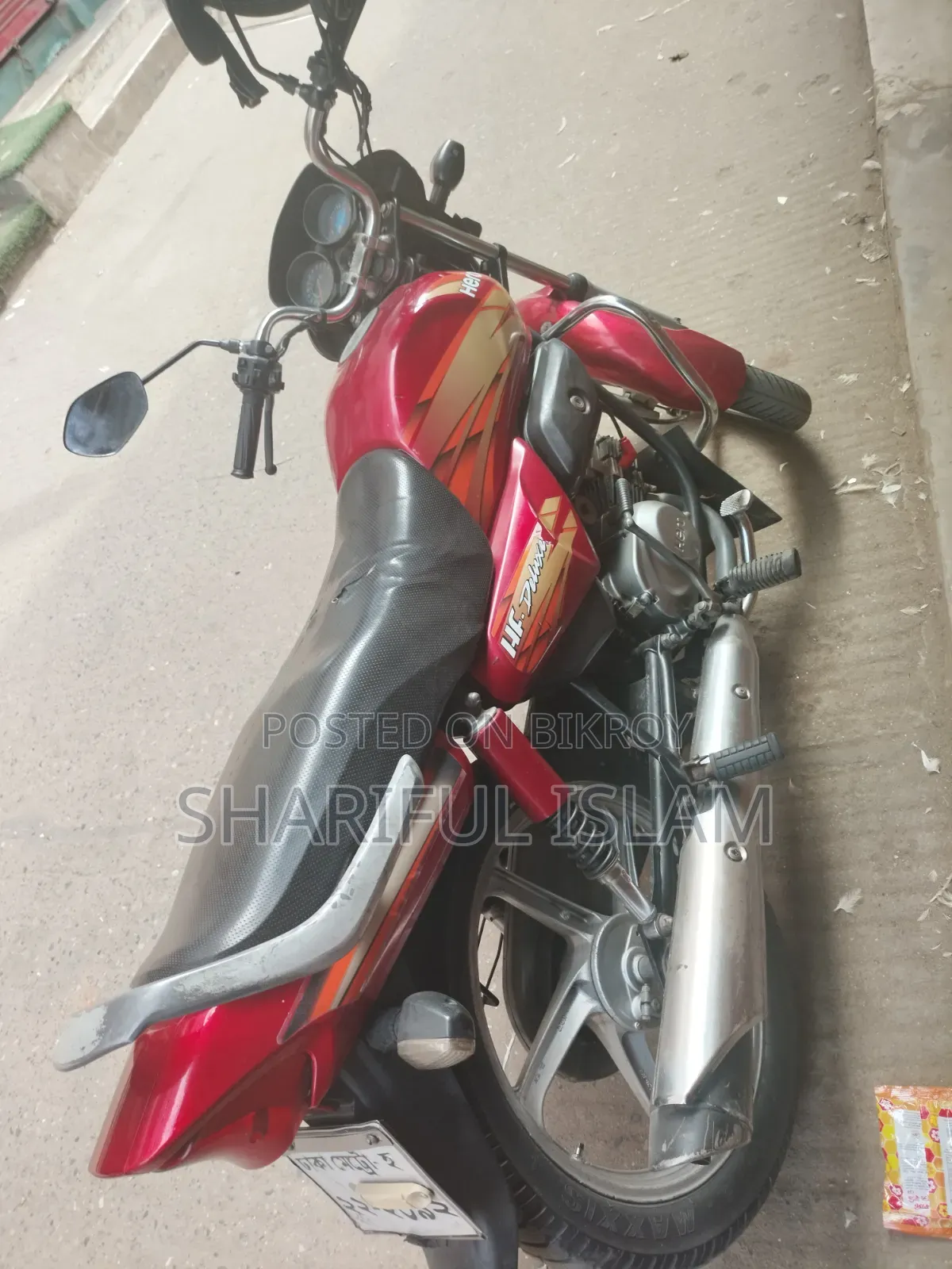 হিরো এইচএফ ডিলাক্স ২০১৫ রেড