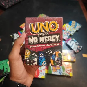 UNO No Mercy Card Game – Fast-Paced Action Family Party Game