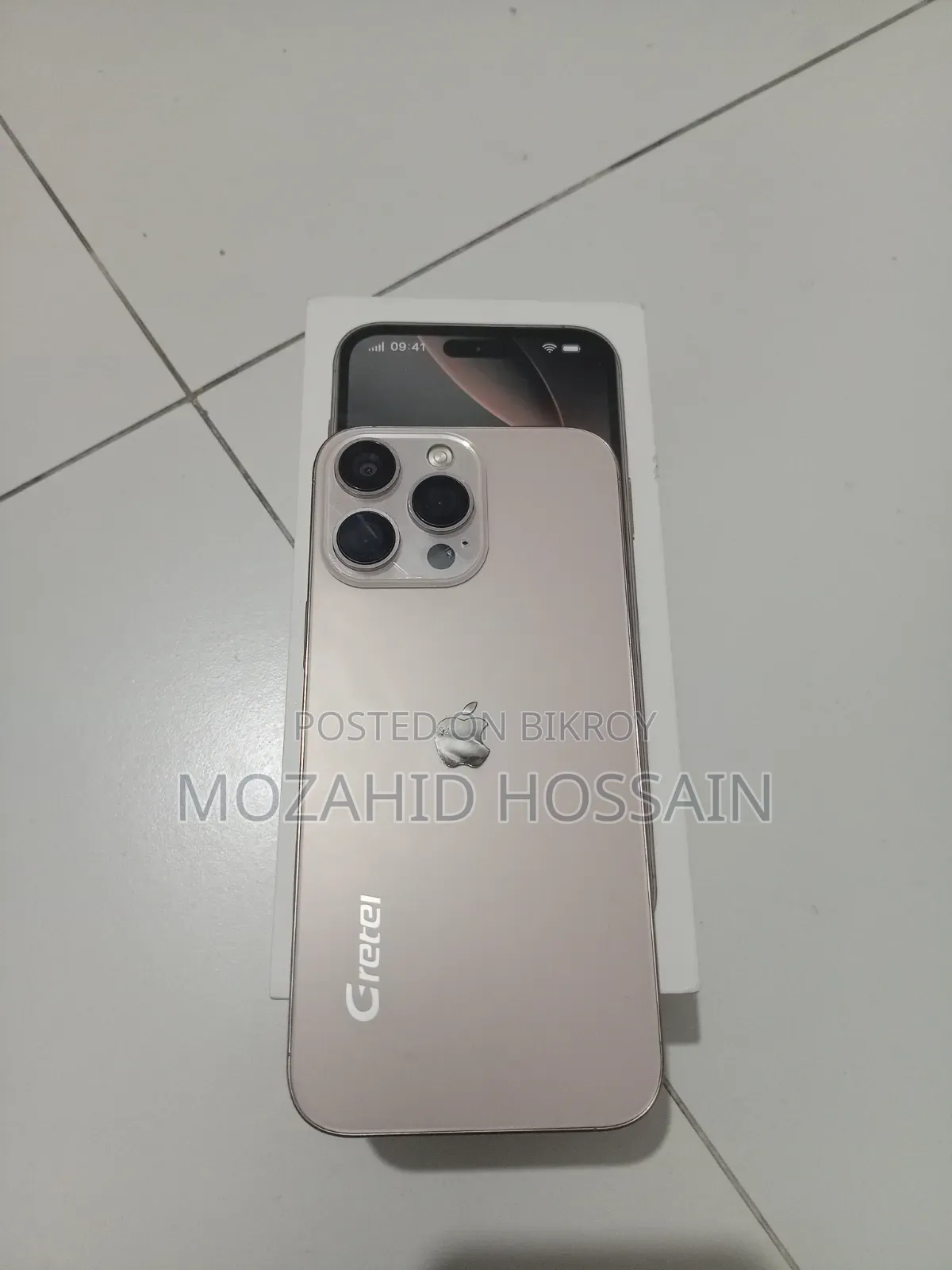 নতুন গ্রেটেল ২৫৬ জিবি গোল্ড