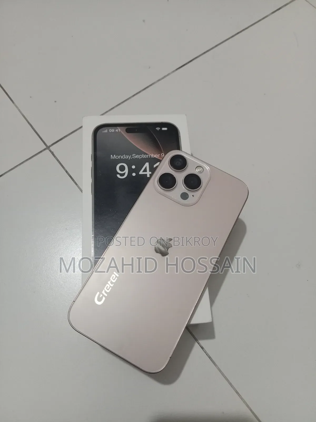 নতুন গ্রেটেল ২৫৬ জিবি গোল্ড