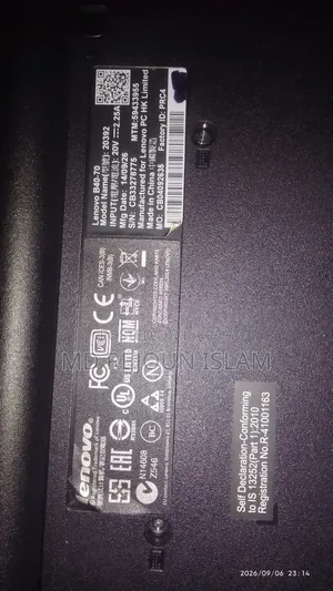 Lenovo Laptop 8GB Intel Core i3 HDD+SSD 256GB