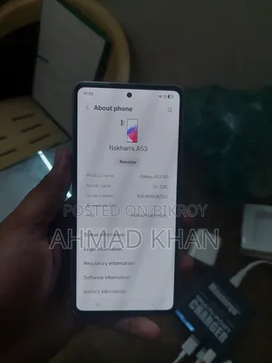 স্যামসাং গ্যালাক্সি এ৫৩ ৫জি ১২৮ জিবি সাদা