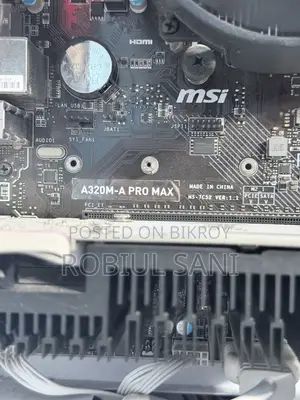 Desktop Computer MSI 8GB AMD Ryzen 5 HDD+SSD 128GB