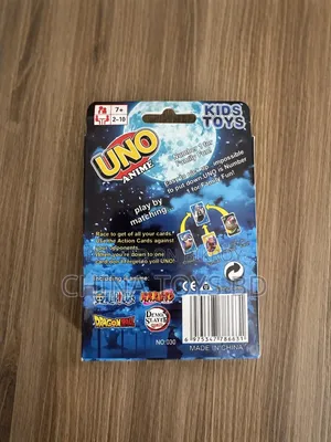 UNO Anime Style Card Game – Color Matching Party Game
