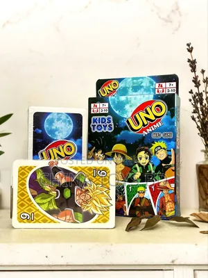 UNO Anime Style Card Game – Color Matching Party Game