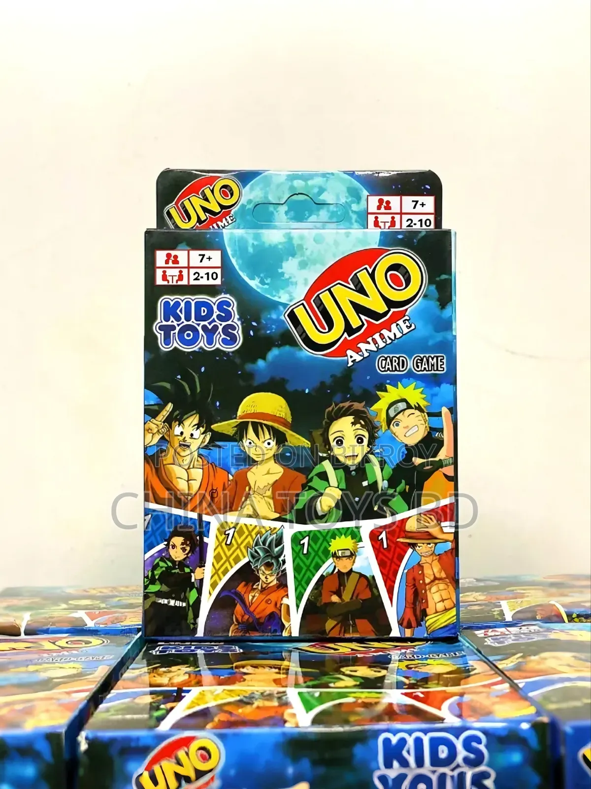 UNO Anime Style Card Game – Color Matching Party Game