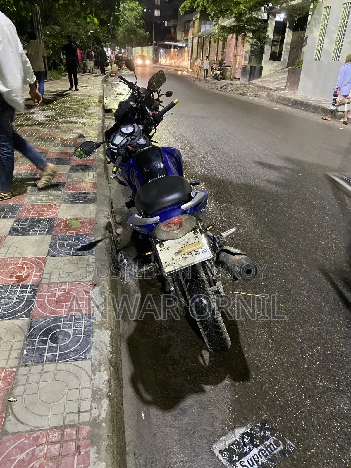 TVS Apache RTR 160 2V 2017 Blue