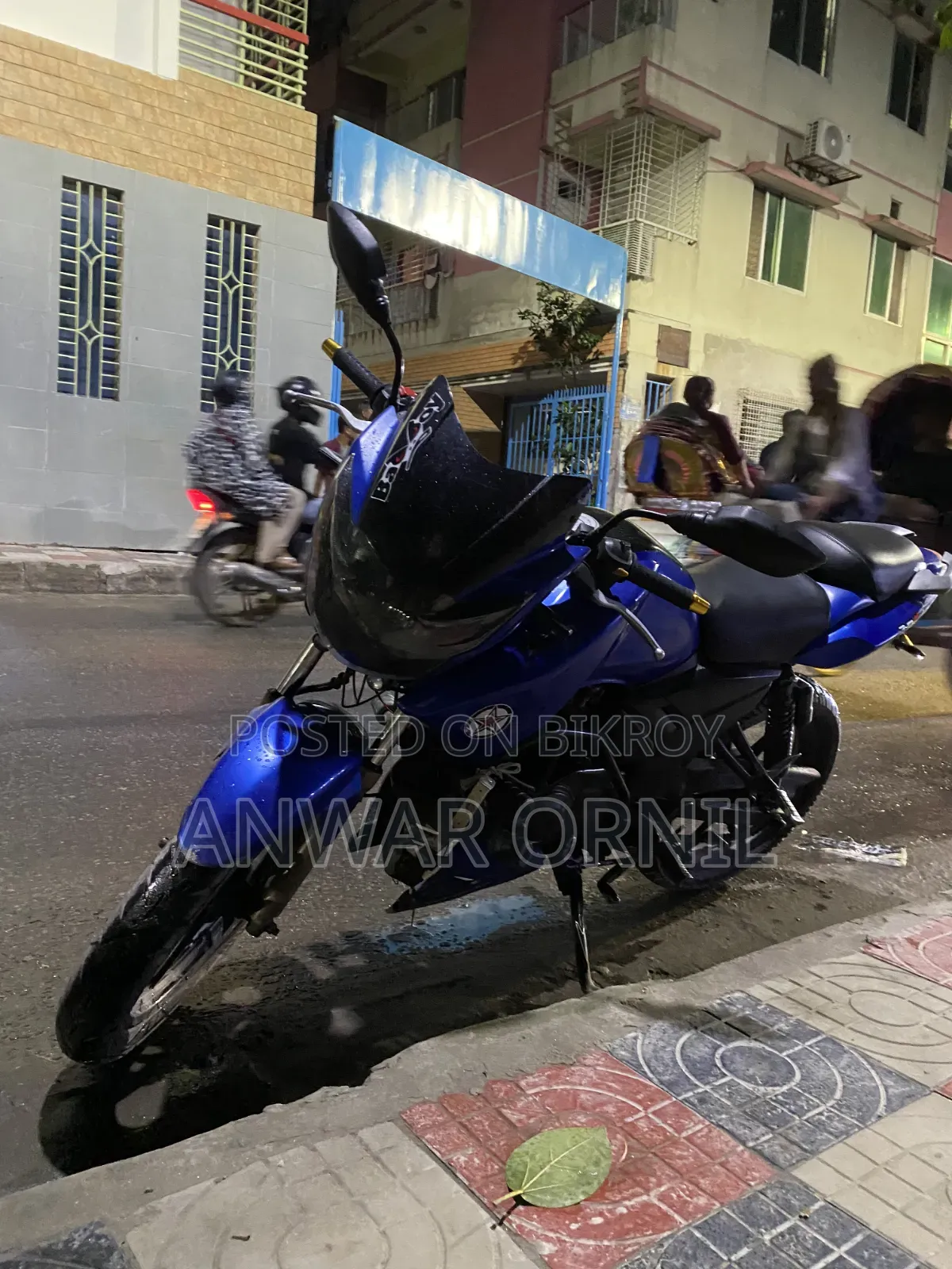 TVS Apache RTR 160 2V 2017 Blue
