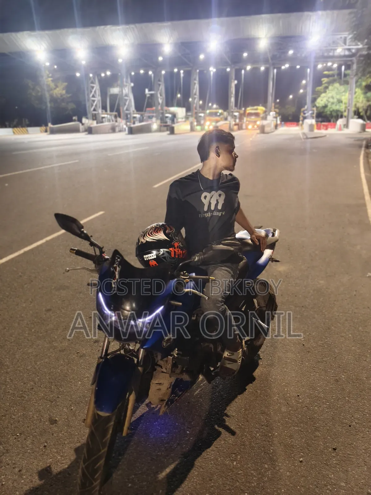 TVS Apache RTR 160 2V 2017 Blue