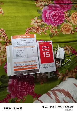 New Xiaomi Redmi Note 15 256 GB Blue