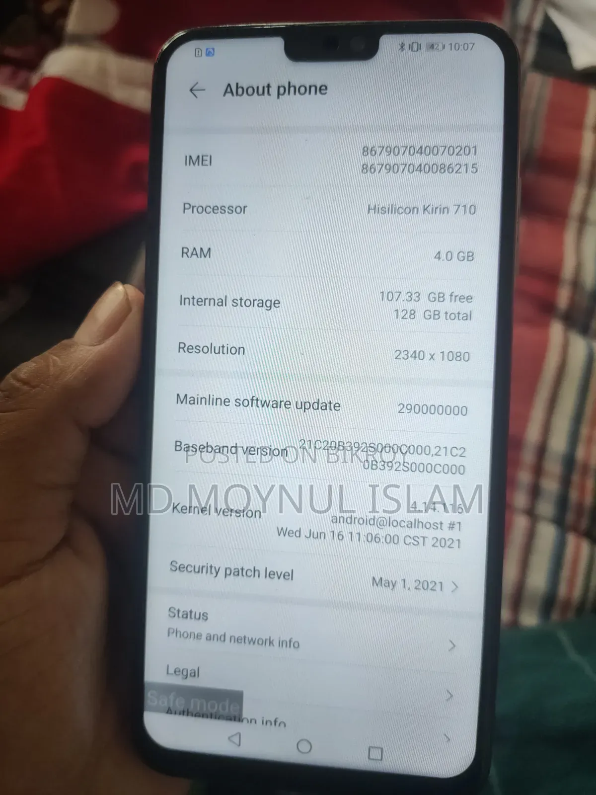 Honor 8X 128 GB Red