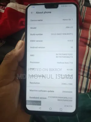 Honor 8X 128 GB Red