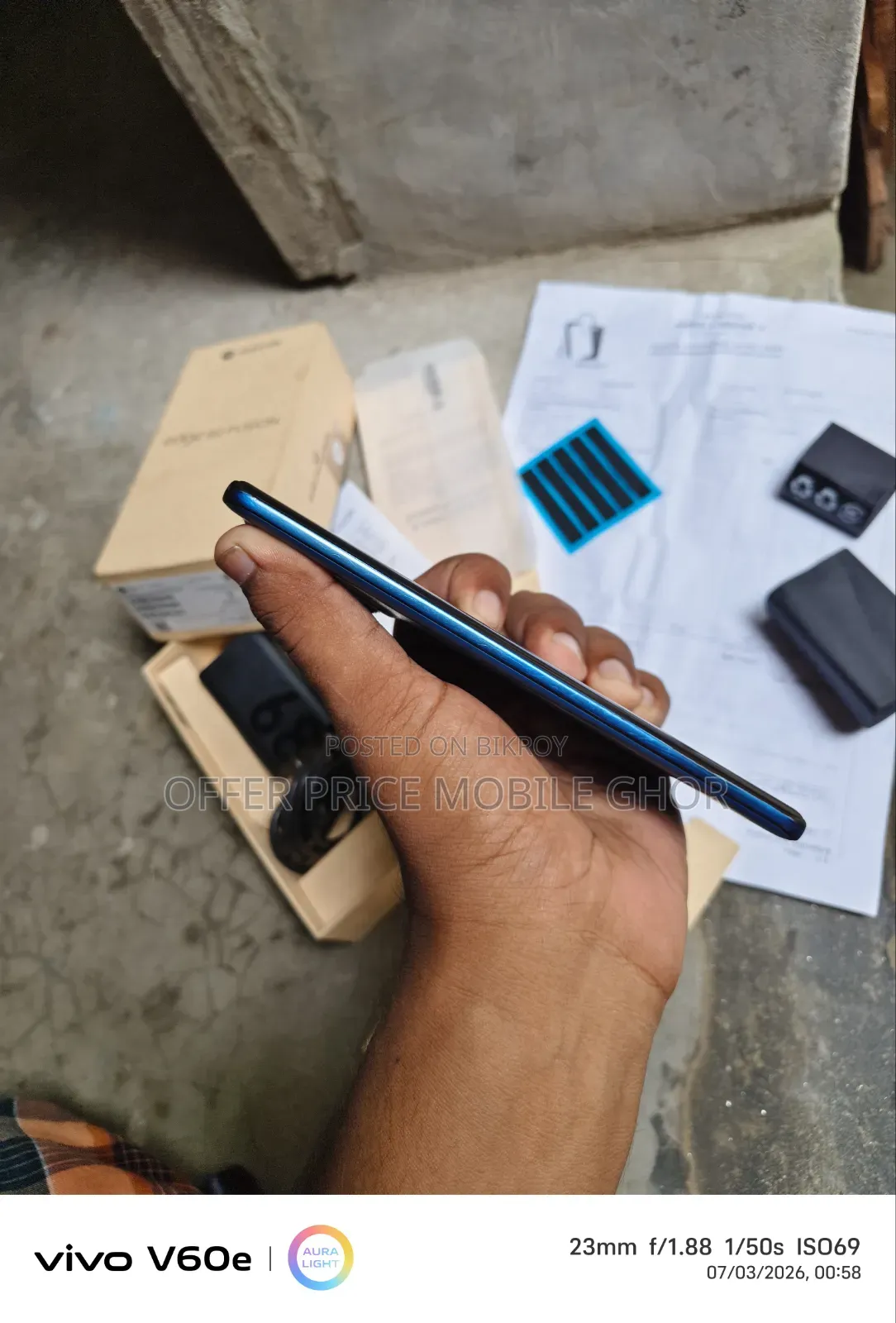 Motorola Edge 60 Fusion 256 GB Gray