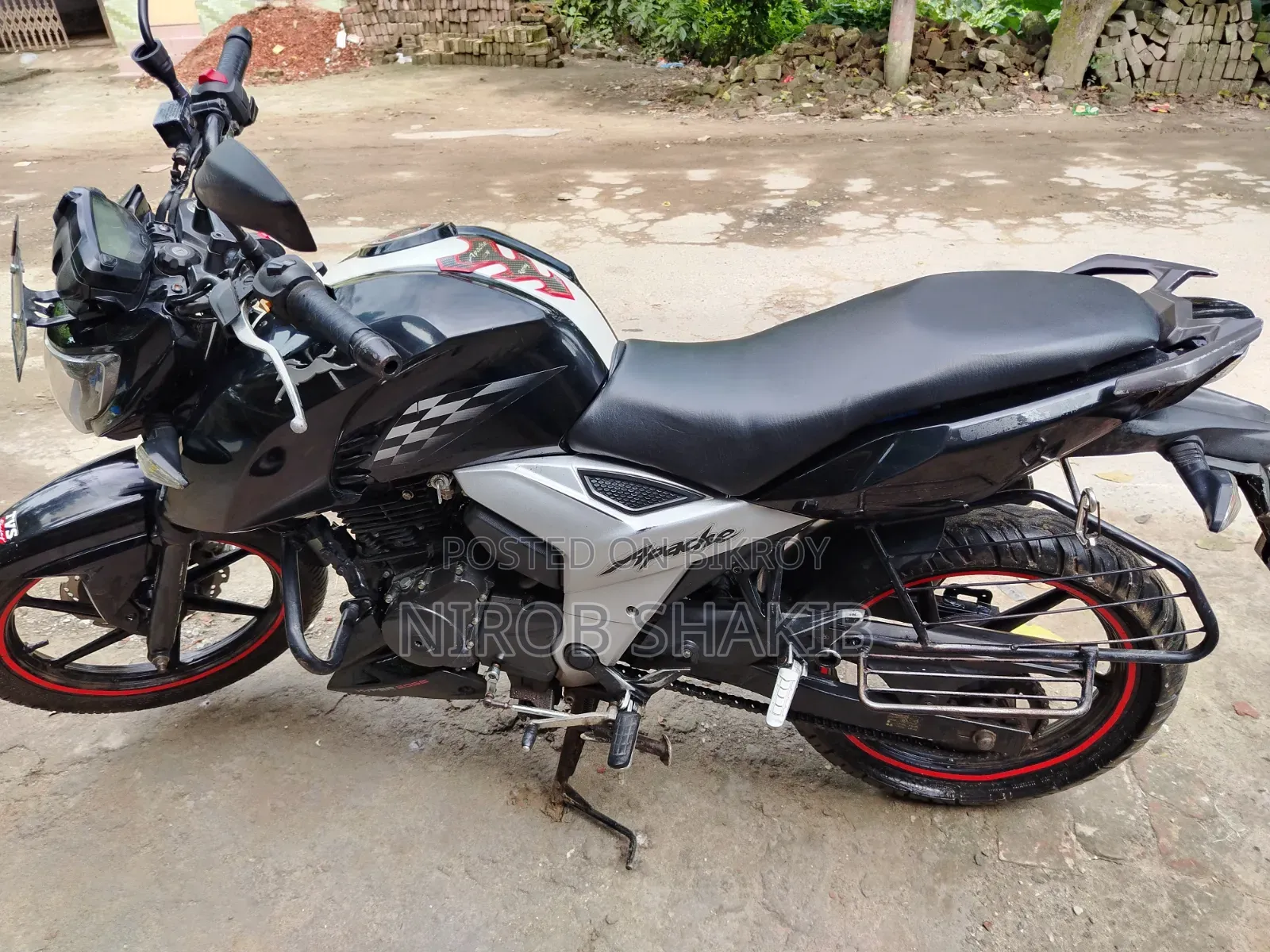 TVS Apache RTR 160 4V 2019 Black