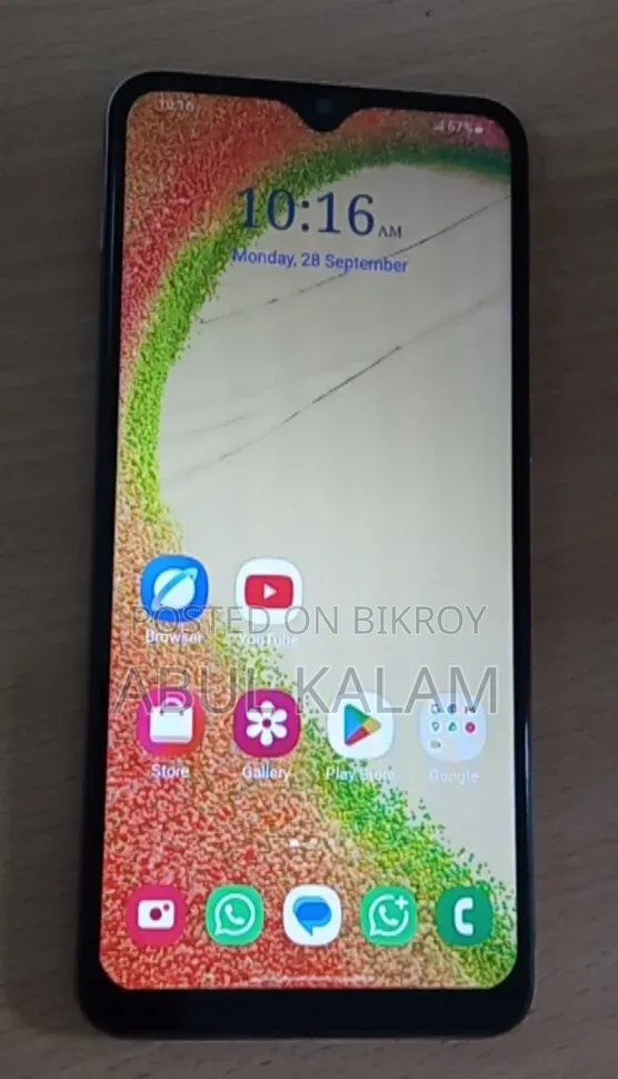 স্যামসাং গ্যালাক্সি এ০৪এস ৩২ জিবি পিংক