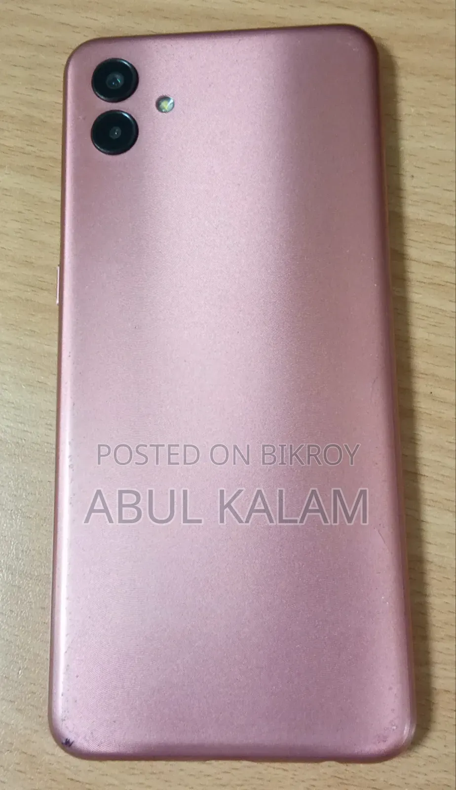 স্যামসাং গ্যালাক্সি এ০৪এস ৩২ জিবি পিংক