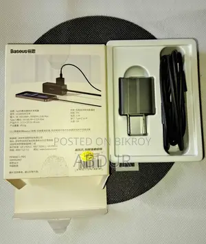 Original Baseus 20w iPhone Charger With Cable