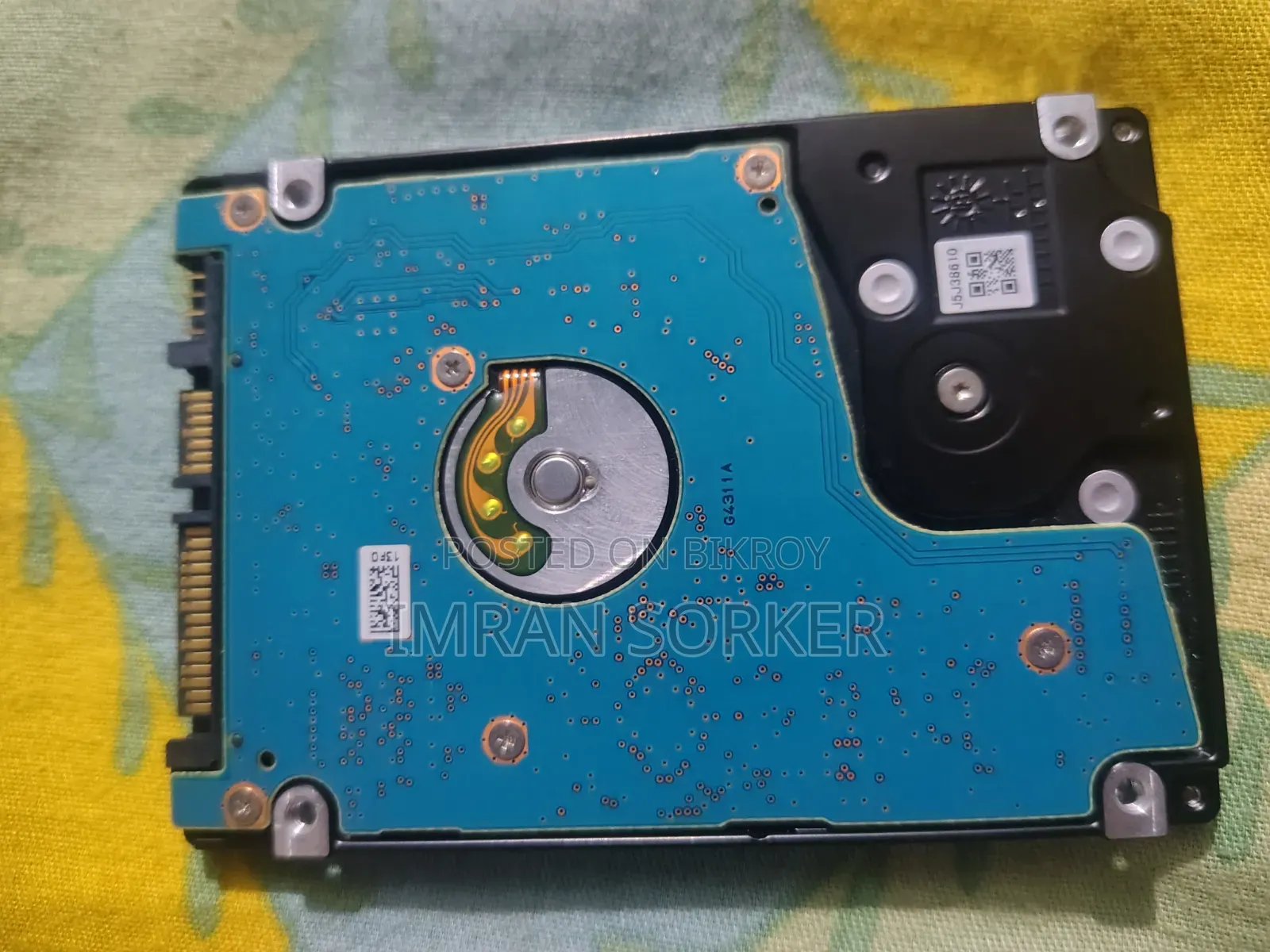 Hard Disk 1000GB Removed from Laptop