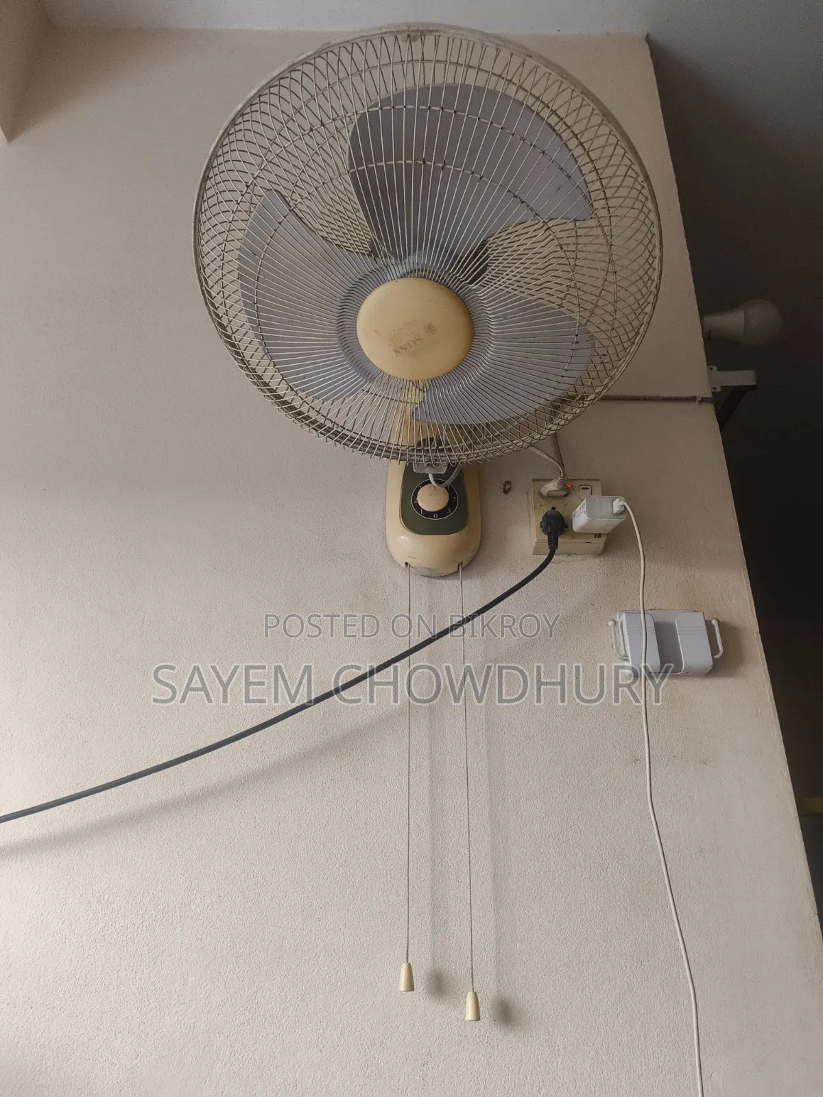 সনি ওয়াল ফ্যান নির্দিষ্ট দাম