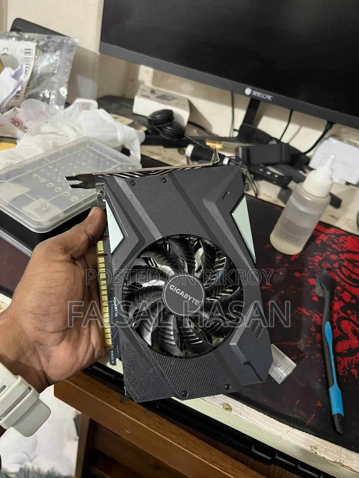 GTX Gigabyte 1650 DDR6 4GB OC With Box