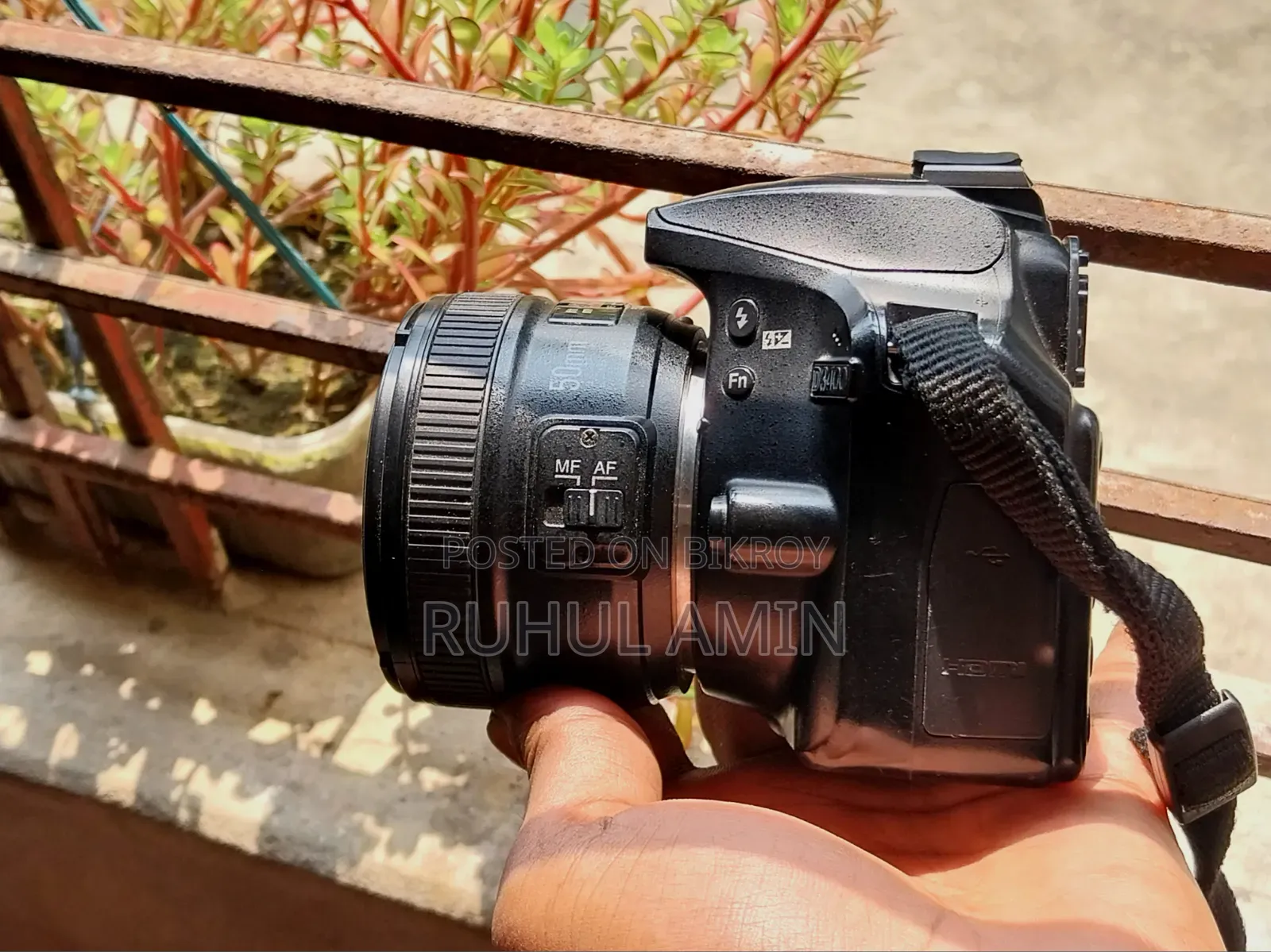 Nikhon D3400 Prime Lense