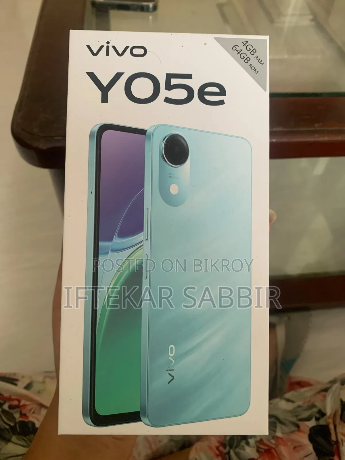 New Vivo Y05 64 GB Black