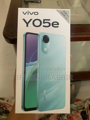 New Vivo Y05 64 GB Black