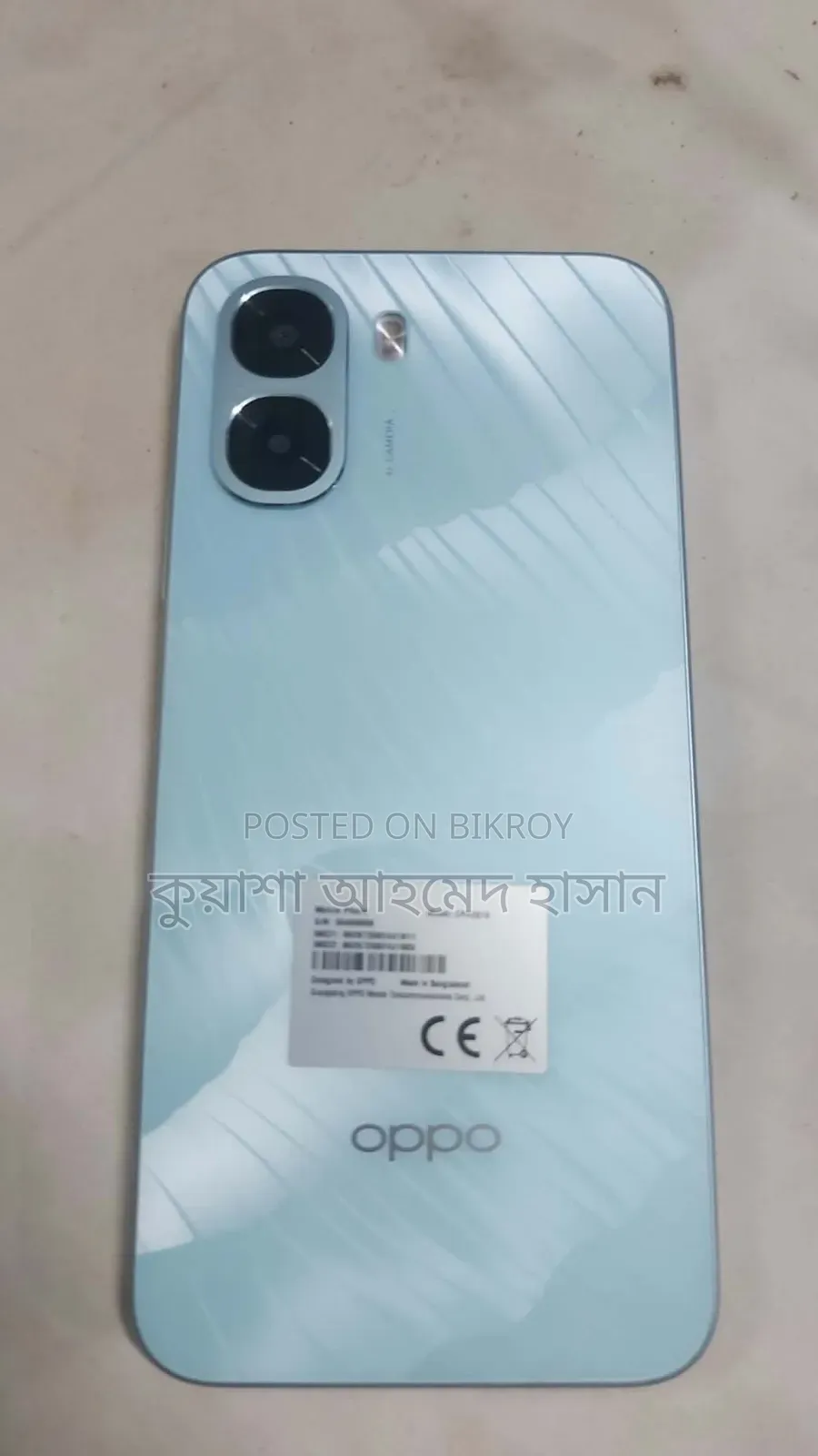 New Oppo A6x 64 GB Blue