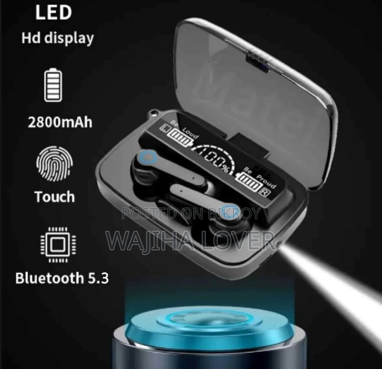 TWS-M19 Wireless Bluetooth Earbuds