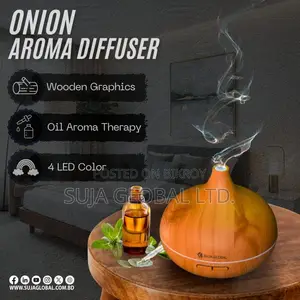 Onion Aroma Diffuser With 7 Selectable LED Colour Options
