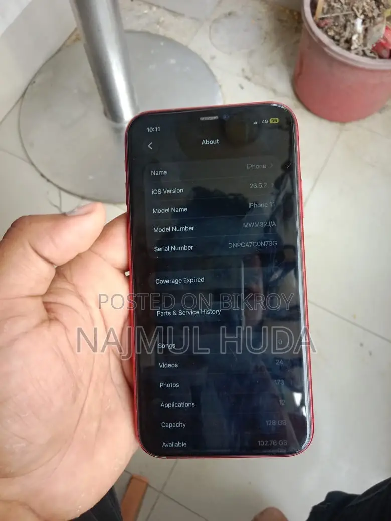 Apple iPhone 11 128 GB Red