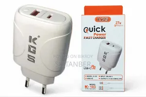 27W Quick Fast Charger – Fast and safe charging with a 6-month warranty!