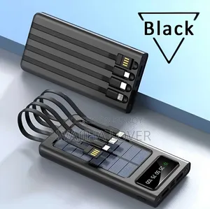 REORSI Solar Power Bank 10000mAh Fast Charging Portable Charger