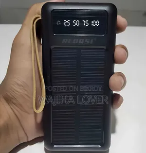 REORSI Solar Power Bank 10000mAh Fast Charging Portable Charger