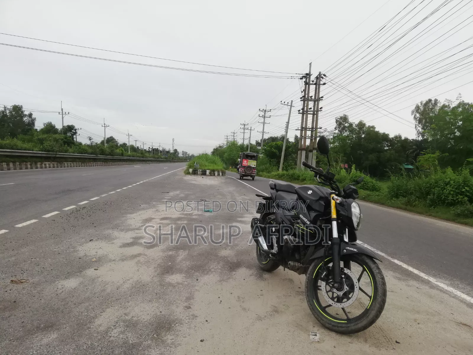 Suzuki Gixxer 2024 Black