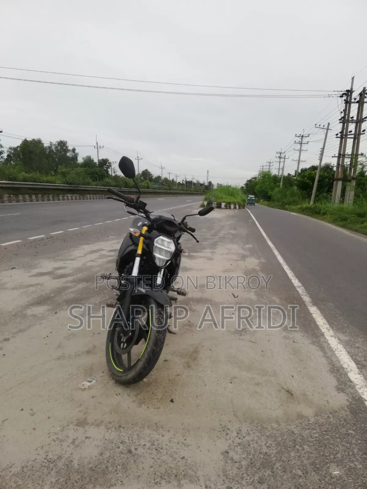 Suzuki Gixxer 2024 Black