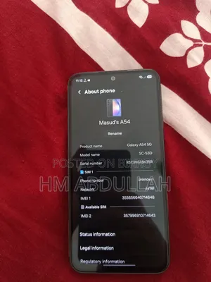 Samsung Galaxy A54 5G 128 GB Black