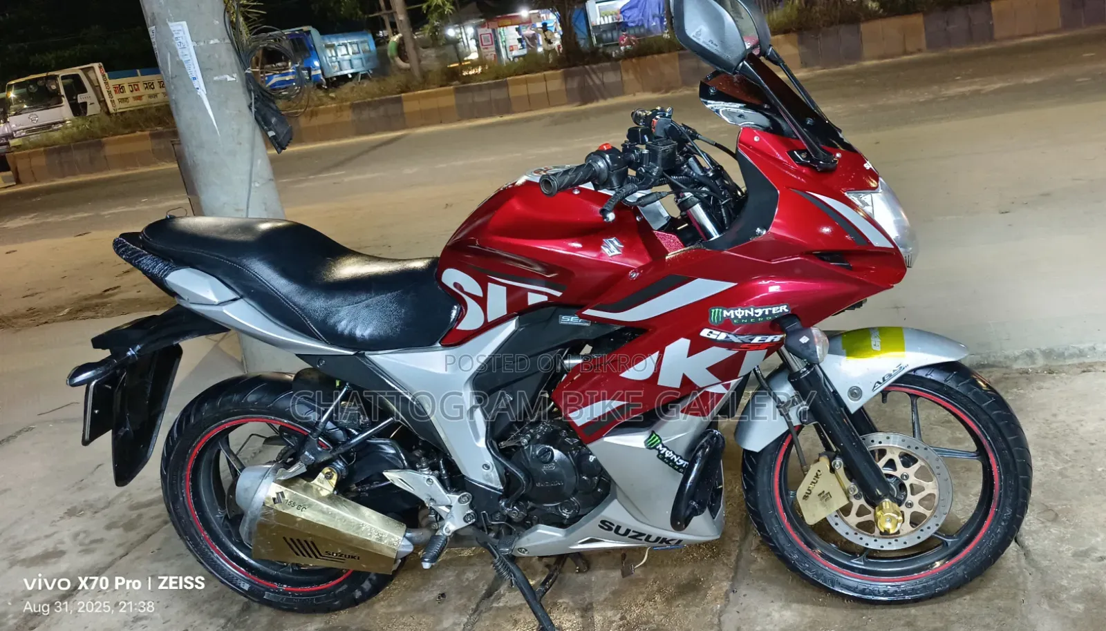 Suzuki Gixxer SF 2020 Red