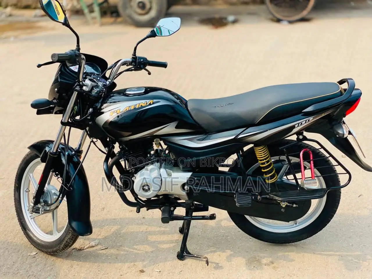 বাজাজ প্লাটিনা ১০০ ২০২১ ব্ল্যাক