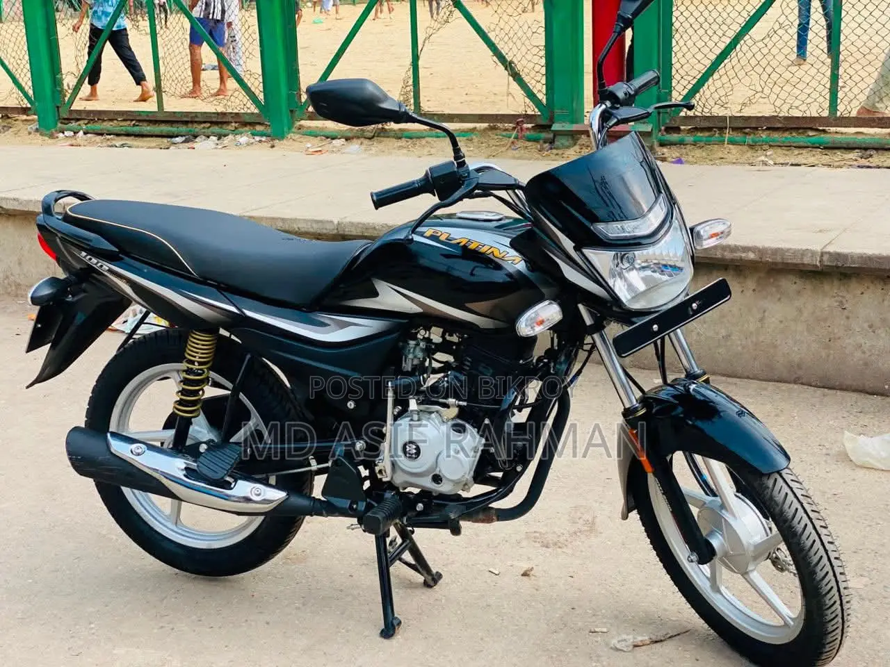 বাজাজ প্লাটিনা ১০০ ২০২১ ব্ল্যাক
