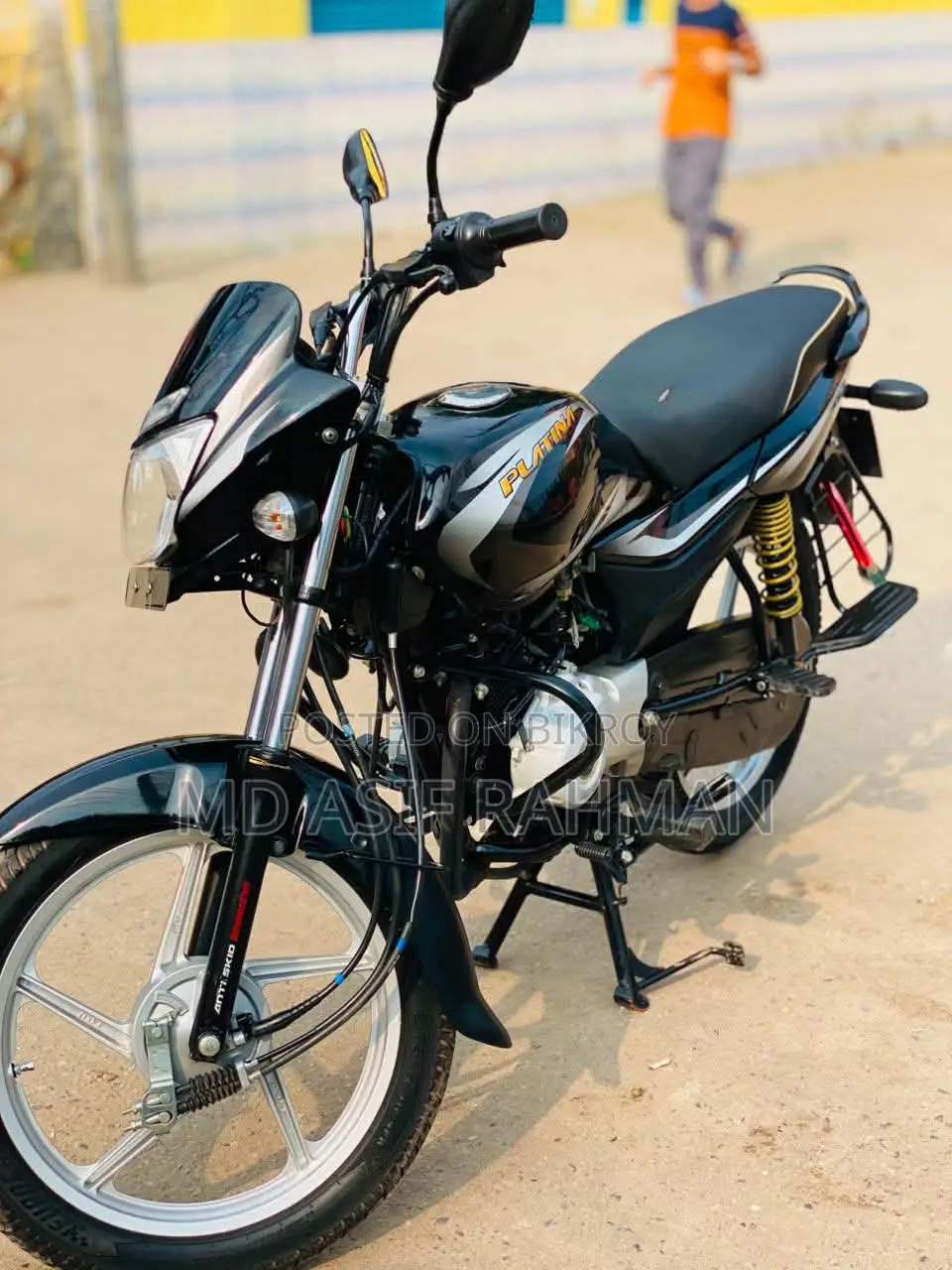 বাজাজ প্লাটিনা ১০০ ২০২১ ব্ল্যাক