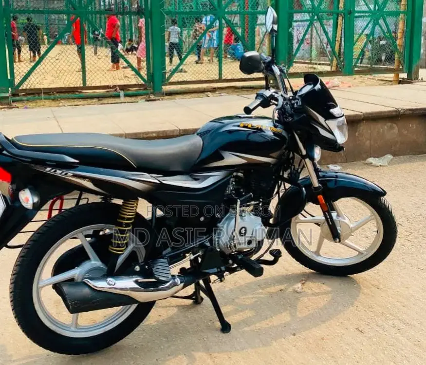 বাজাজ প্লাটিনা ১০০ ২০২১ ব্ল্যাক
