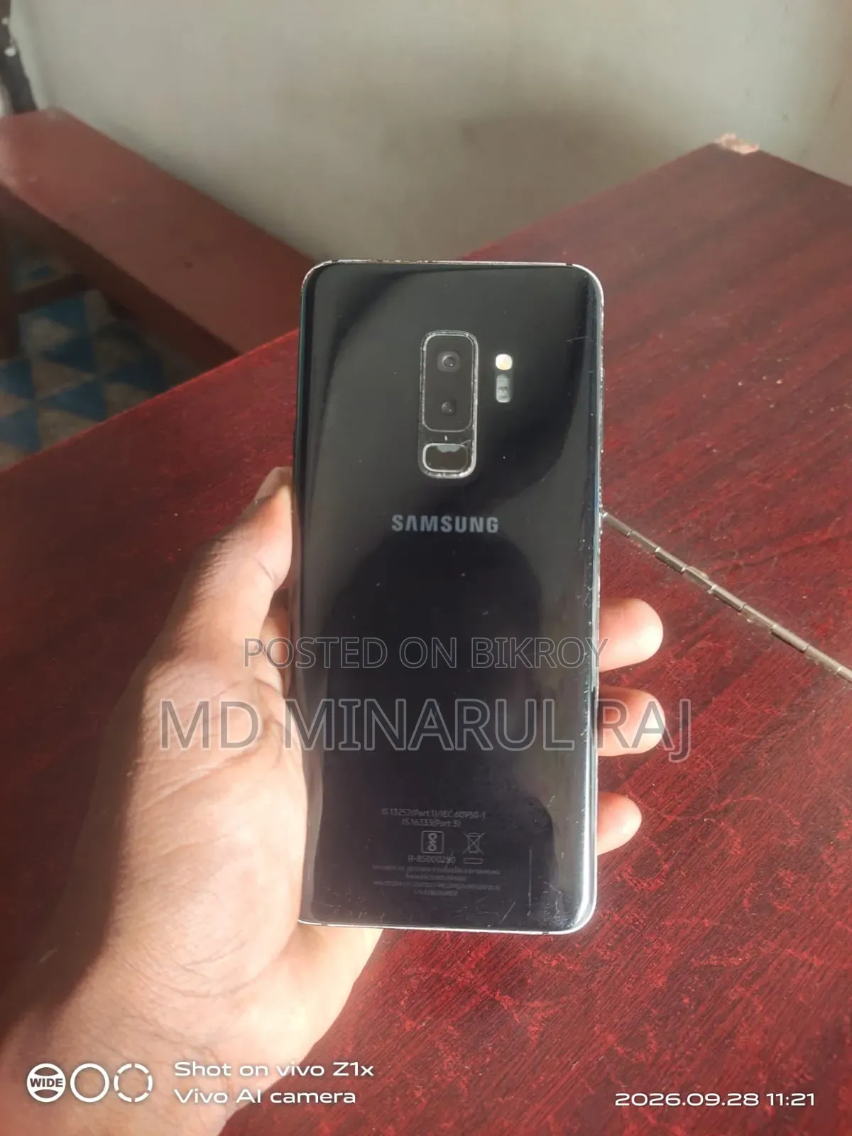 Samsung Galaxy S9 Plus 64 GB Black