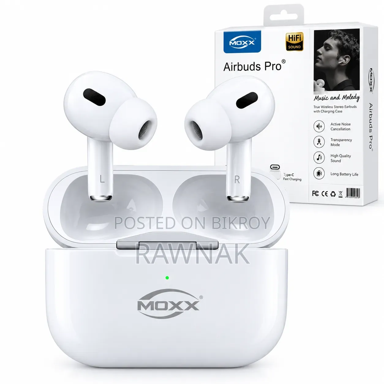 MOXX MA-02 Pro Wireless TWS Earbuds