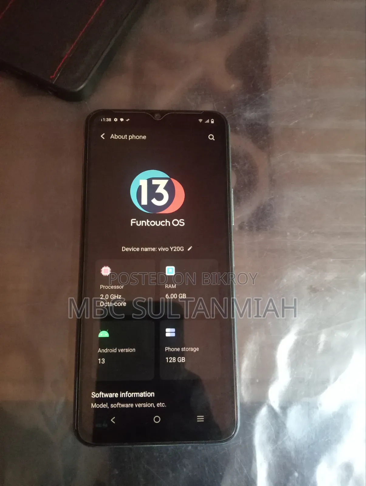 ভিমো ওয়াই২০জি ১২৮ জিবি ব্লু