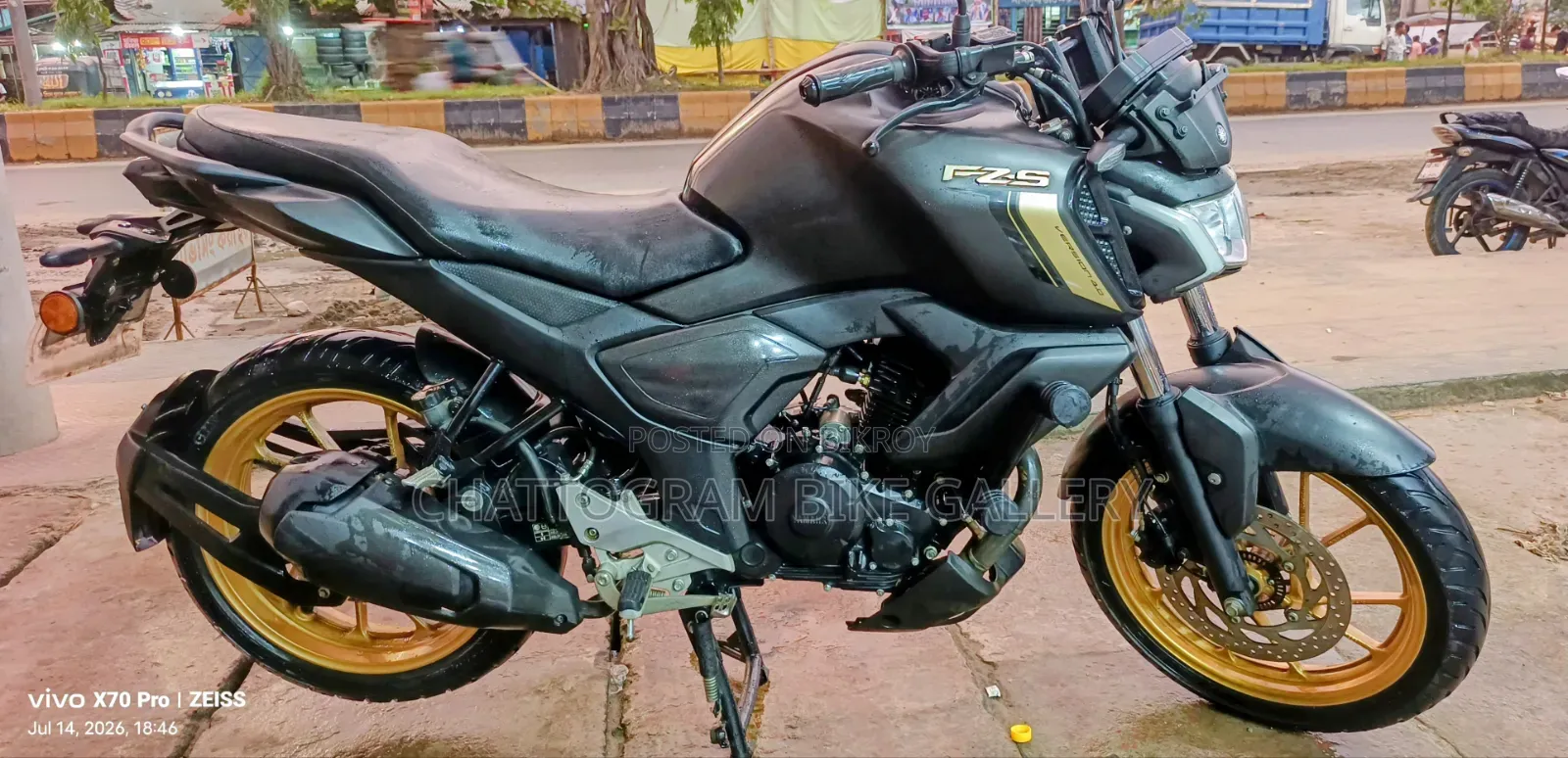 Yamaha FZS V4 2024 Gray