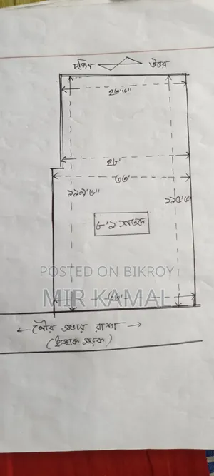 শংকরপুর ইসহাক সড়কের সাথের জমি