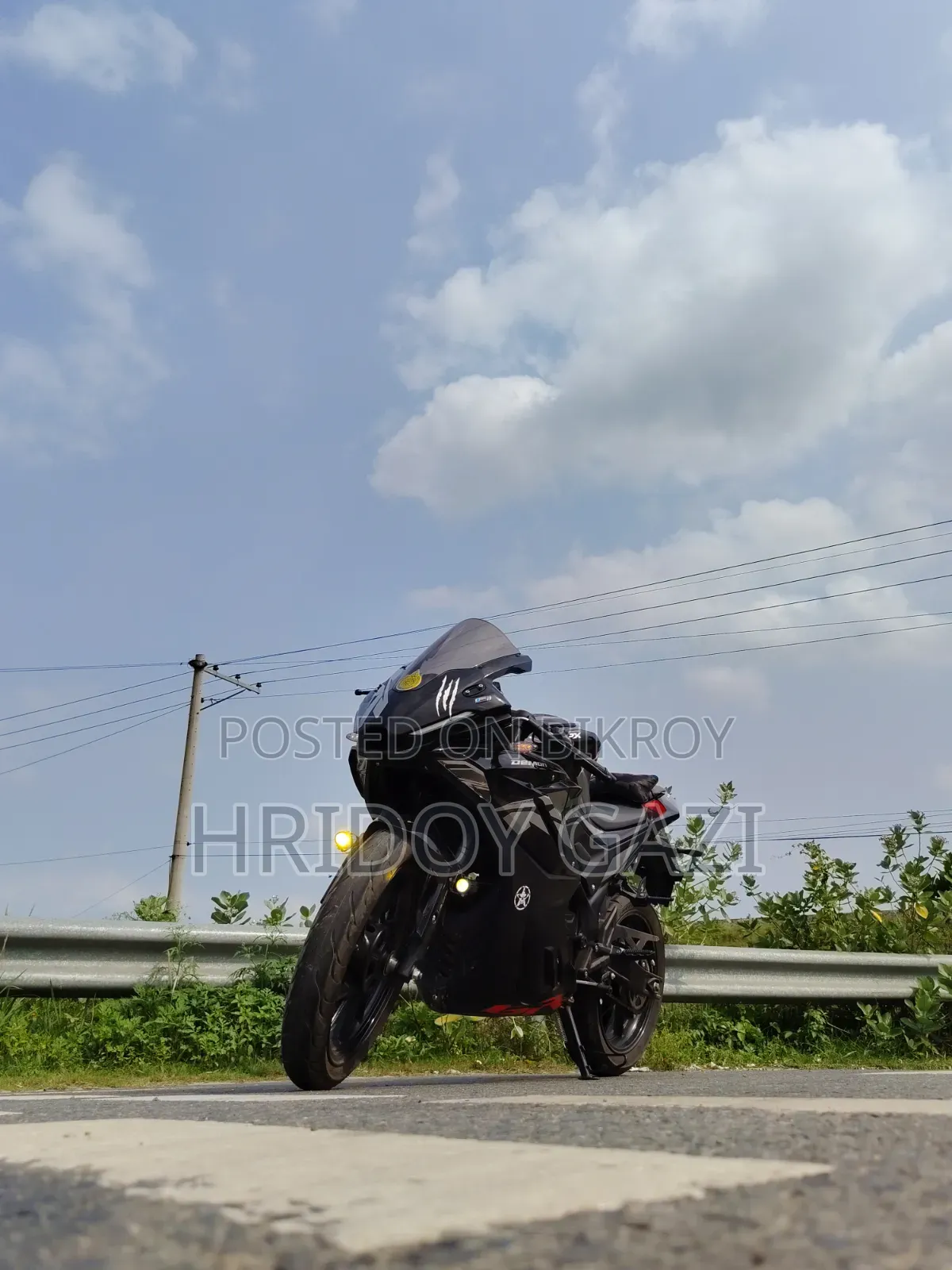 New GPX GR200R Dacorsa2 2026 Black