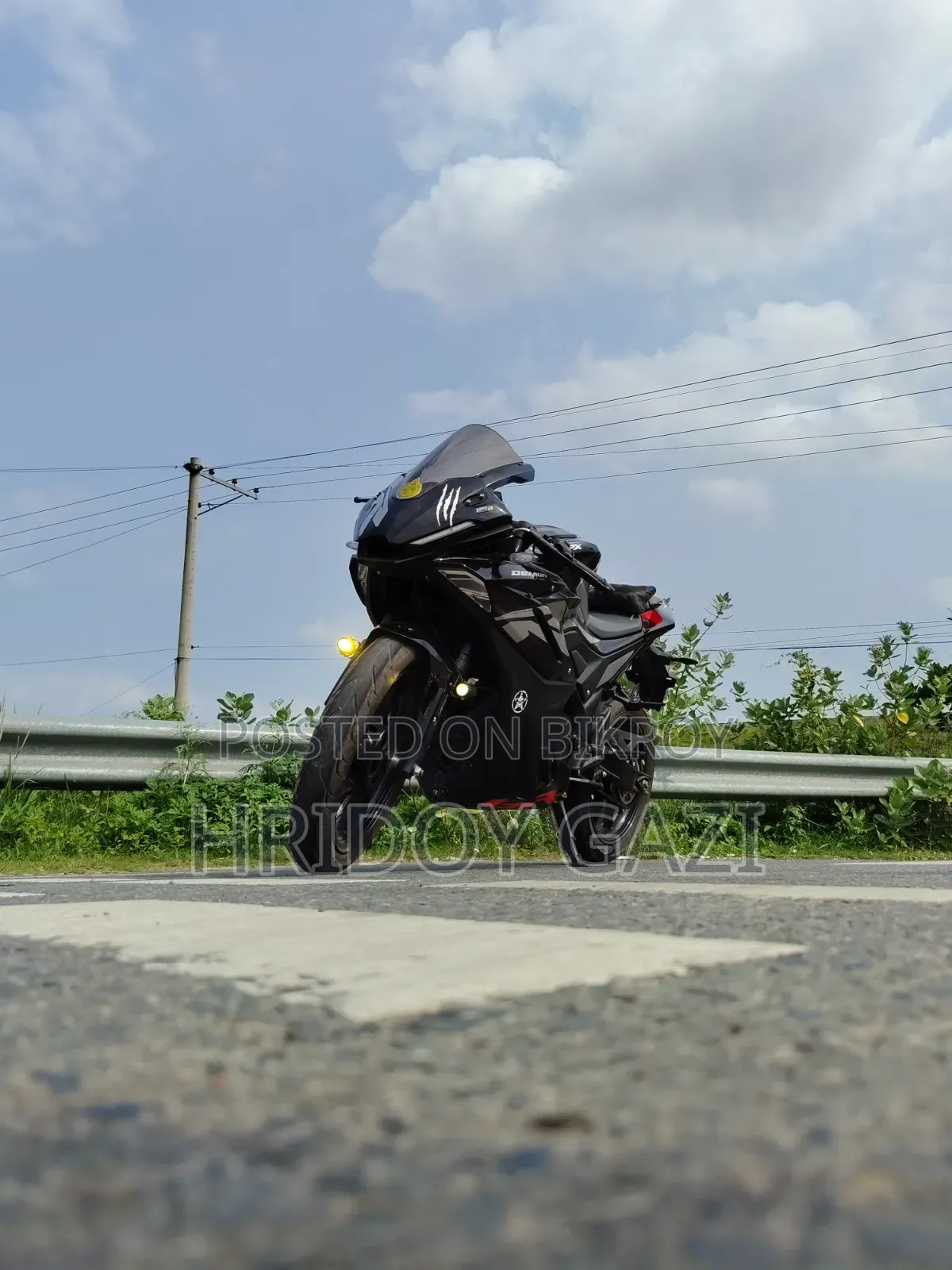 New GPX GR200R Dacorsa2 2026 Black